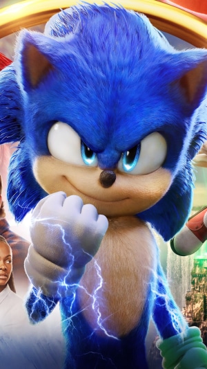 Sonic the Hedgehog 2 Movie Character Pose