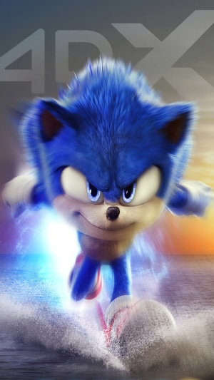 Sonic the Hedgehog from Sonic the Hedgehog 2