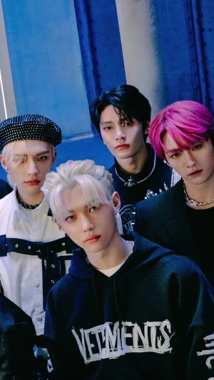 Stray Kids Group Portrait from MANIAC Era