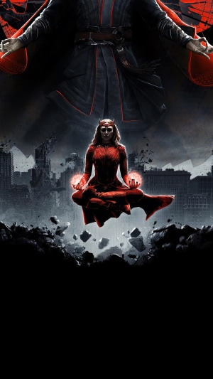 Scarlet Witch and Doctor Strange from Multiverse of Madness