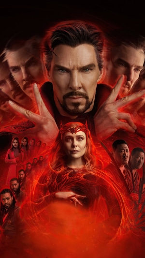 Scarlet Witch and Doctor Strange from Doctor Strange in the Multiverse of Madness