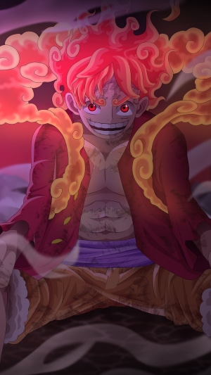 Monkey D. Luffy from One Piece in Gear 5