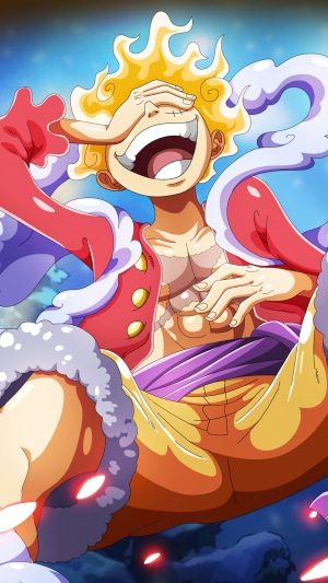 Monkey D. Luffy in Gear 5 from One Piece
