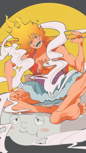 Monkey D. Luffy from One Piece in Gear 5