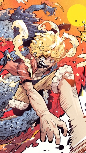 Monkey D. Luffy in Gear 5 from One Piece