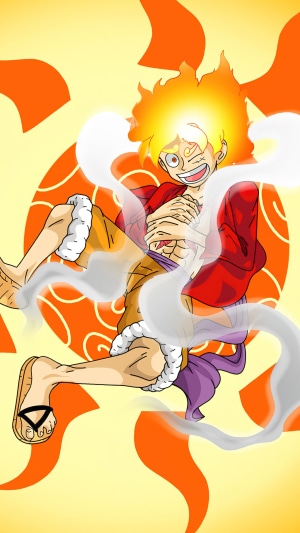 Monkey D. Luffy in Gear 5 from One Piece