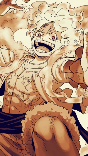 Monkey D. Luffy in Gear 5 from One Piece