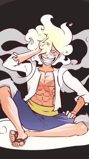 Monkey D. Luffy from One Piece in Gear 5