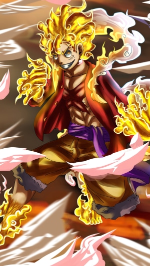 Monkey D. Luffy, Gear 5, One Piece HD Phone Wallpaper | Rare Gallery