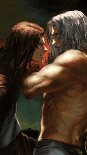 Eren Yeager and Zeke Yeager from Attack on