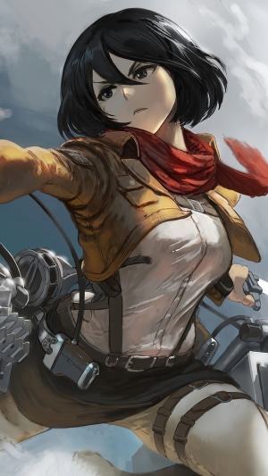 Mikasa Ackerman from Attack on Titan