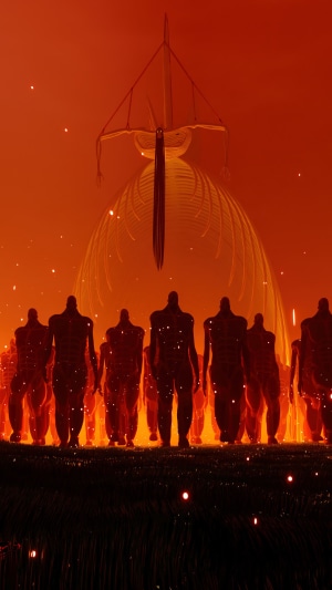 Founding Titan from Attack on Titan