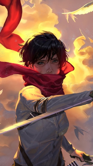 Mikasa Ackerman from Attack on Titan