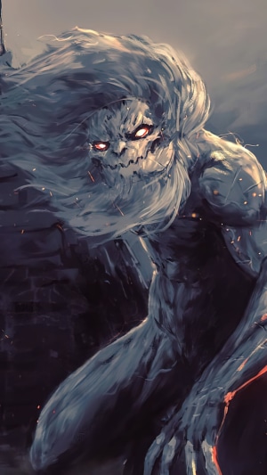 Jaw Titan from Attack on Titan Artwork