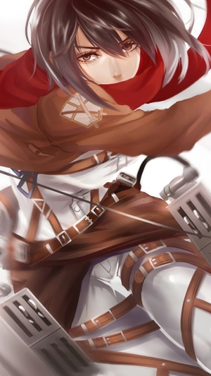 Mikasa Ackerman from Attack on Titan