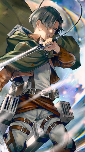 Levi Ackerman from Attack on Titan Artwork