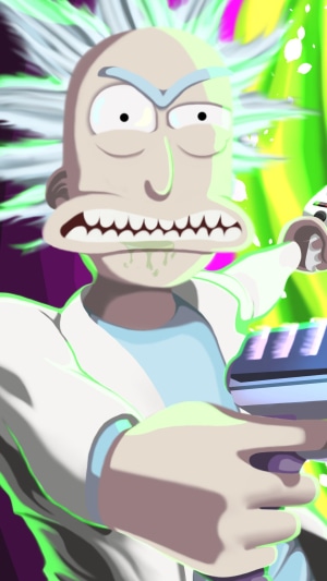 Rick and Morty, Cartoon, Rick Sanchez 4k, HD Wallpaper | Rare Gallery