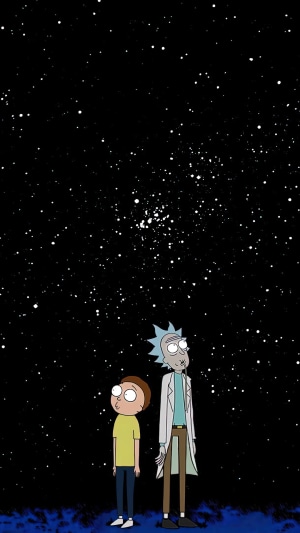 Rick and Morty in Space