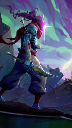 The Beheaded from Dead Cells in an action scene