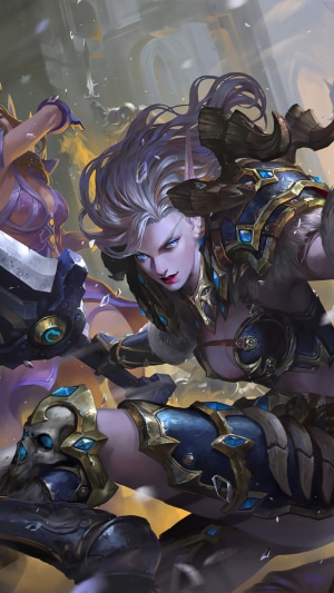 Fantasy Warriors in Battle