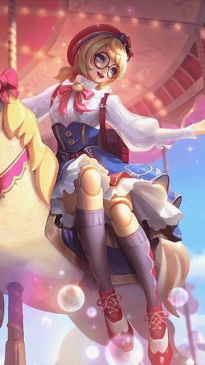 Angela from Mobile Legends with Sanrio Style