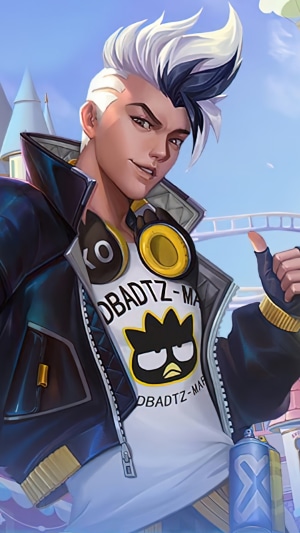 Claude from Mobile Legends with Sanrio Collaboration
