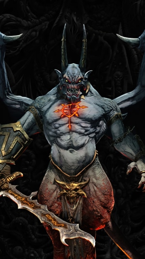 Daemon Prince from Total Warhammer III