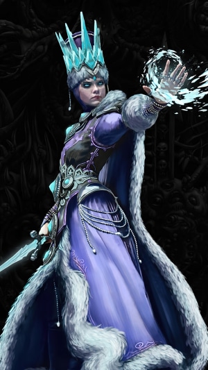 Ice Queen from Total War: Warhammer III