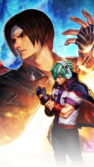 Kyo Kusanagi and Iori Yagami from The King of Fighters XV