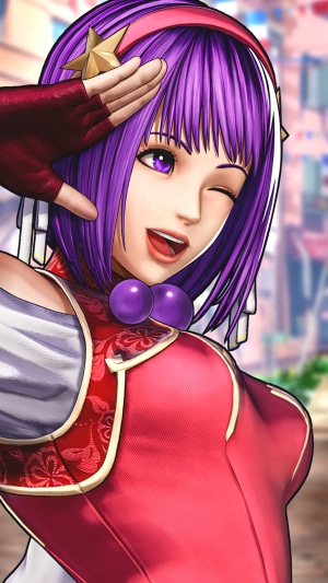 Athena Asamiya from The King of Fighters XV