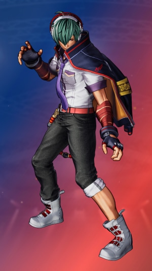 Kyo Kusanagi from The King of Fighters XV