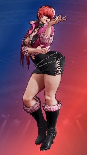 Mature woman from The King of Fighters XV