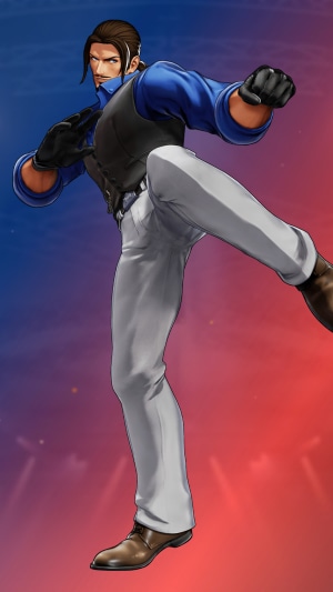 Kyo Kusanagi from The King of Fighters XV