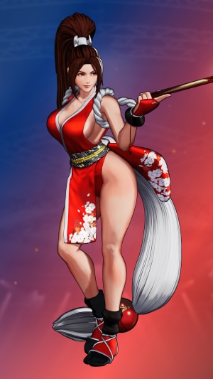 Mai Shiranui from The King of Fighters XV