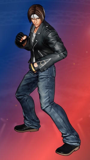 Kyo Kusanagi from The King of Fighters XV