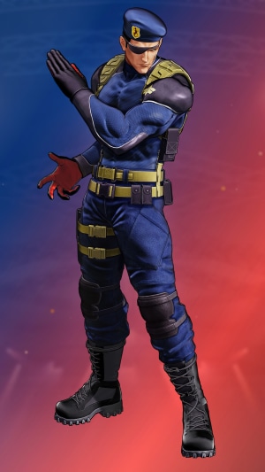Kyo Kusanagi from The King of Fighters XV
