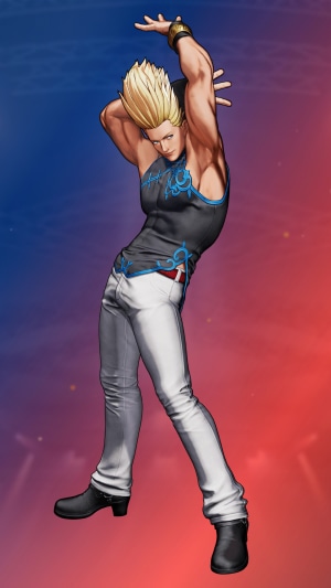 Kyo Kusanagi from The King of Fighters XV