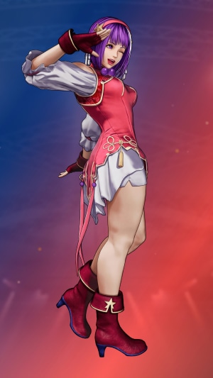 Athena Asamiya from The King of Fighters XV