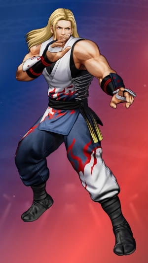 Kyo Kusanagi from The King of Fighters XV