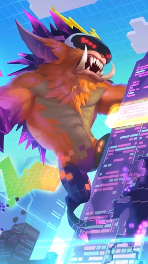Battle Boss Gnar from League of Legends