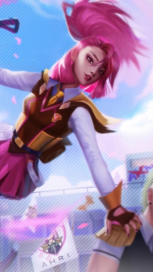 Ahri from League of Legends Battle Academia
