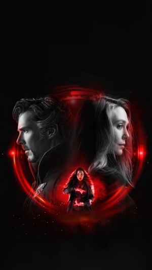 Scarlet Witch and Doctor Strange from Doctor Strange in the Multiverse of Madness