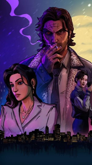 Bigby Wolf and women in The Wolf Among Us 2
