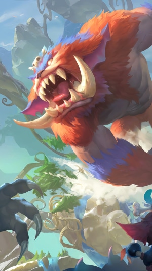 Gnar from League of Legends and Legends of Runeterra