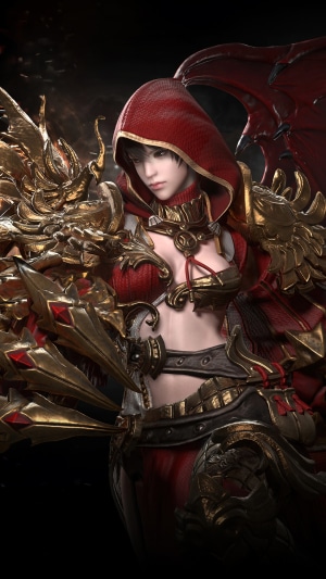 Female martial artist from Lost Ark