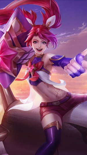 Star Guardian Jinx from League of Legends