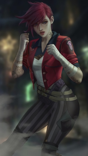 Vi from Arcane League of Legends
