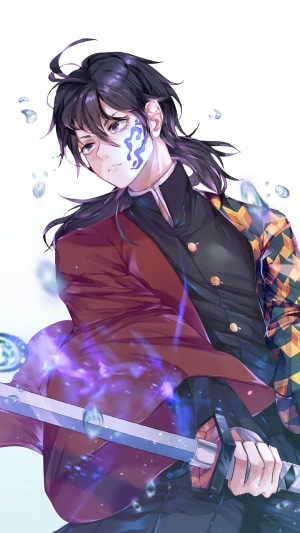 Giyu Tomioka from Demon Slayer Kimetsu no Yaiba