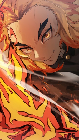 Kyojuro Rengoku from Demon Slayer Kimetsu no Yaiba