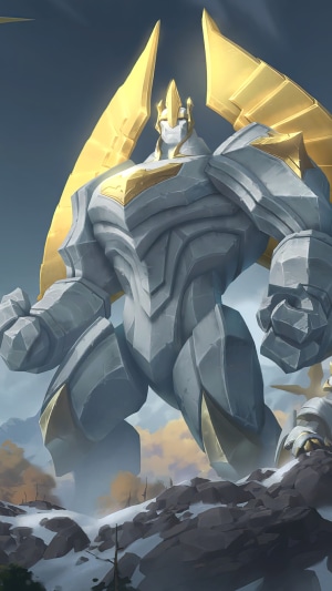 Galio from League of Legends and Legends of Runeterra
